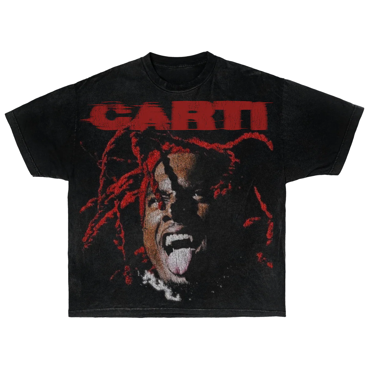Vamp Streetwear Cropped Boxy Tee 280GSM 100 Percent Cotton Unisex Casual Tee For Everyday Streetfashion（副本）
