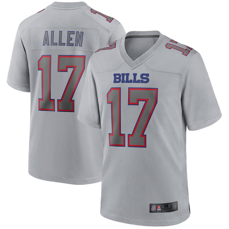 B.Bills #17 Josh Allen Player Vapor F.U.S.E. Limited JONEY Stitched Blue White Red Jerseys Mens Womens Youth Kids