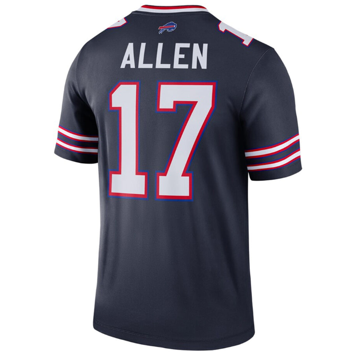 B.Bills #17 Josh Allen Player Vapor F.U.S.E. Limited JONEY Stitched Blue White Red Jerseys Mens Womens Youth Kids